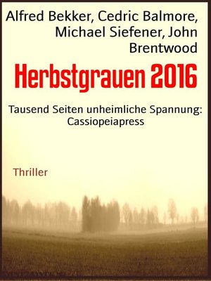 cover image of Herbstgrauen 2016